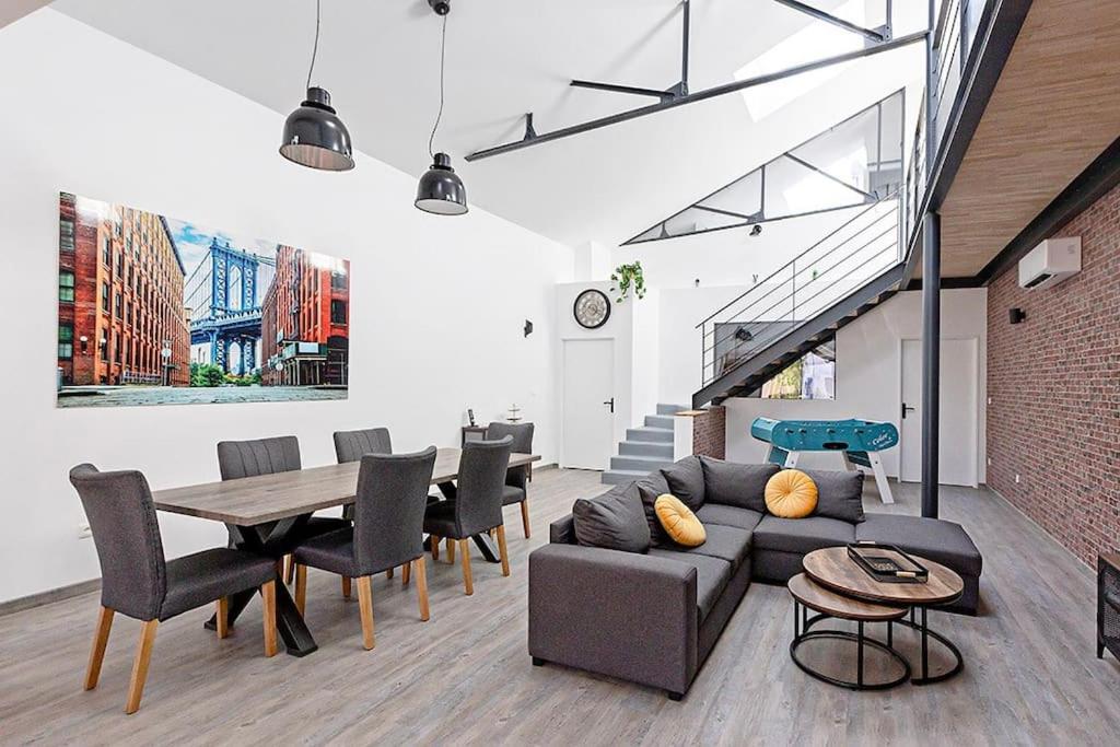 O Loft - 3 Chambres Avec 3 Salles De Bains - Parking - Climatisation Albi Luaran gambar