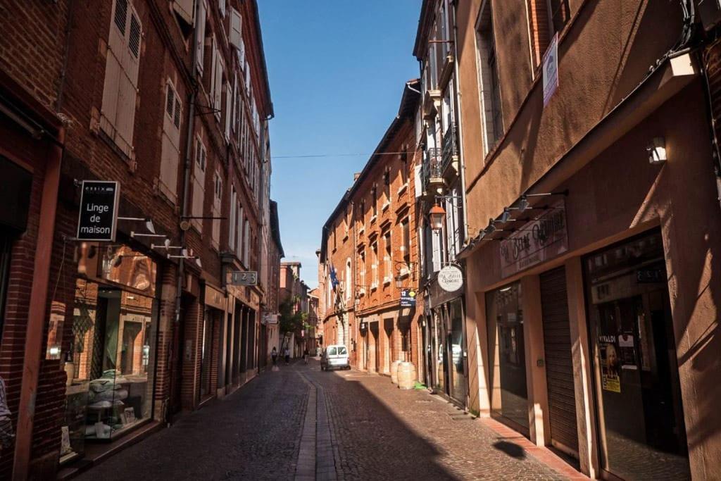 O Loft - 3 Chambres Avec 3 Salles De Bains - Parking - Climatisation Albi Luaran gambar
